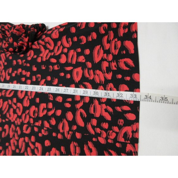 Cynthia Steffe animal print‎ twist neck shift dress - Picture 12 of 12